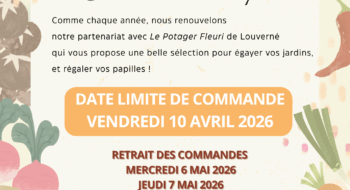 Flyer plants fleurs et légumes avec QR Flyer plants fleurs et légumes avec QR